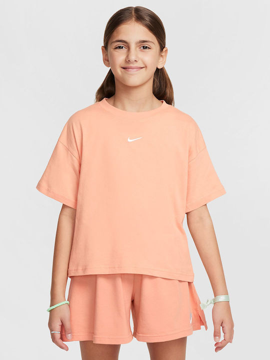 Kids' T-shirt Orange Sportswear