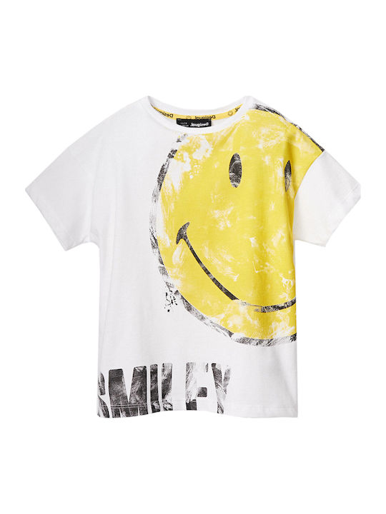 Kinder-T-Shirt Weiß Hepburn