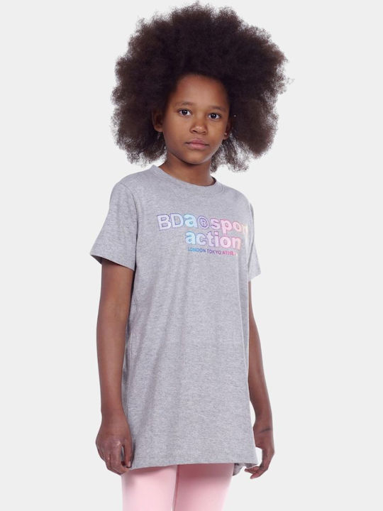Kinder-T-Shirt Gray