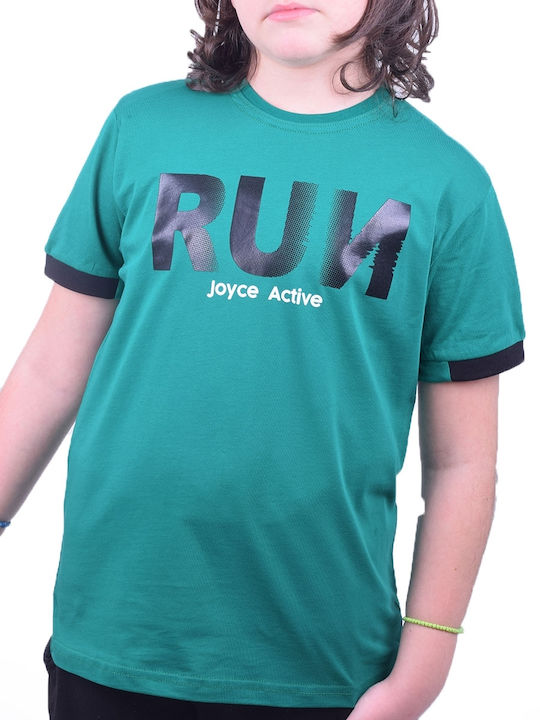 Παιδικό T-shirt Πράσινο Run