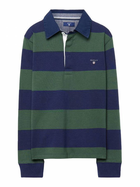 Παιδικό Polo Μακρυμάνικο Navy Μπλε