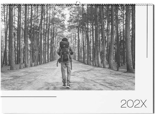Календар Geometric Calendar 202x Настолен 15x20
