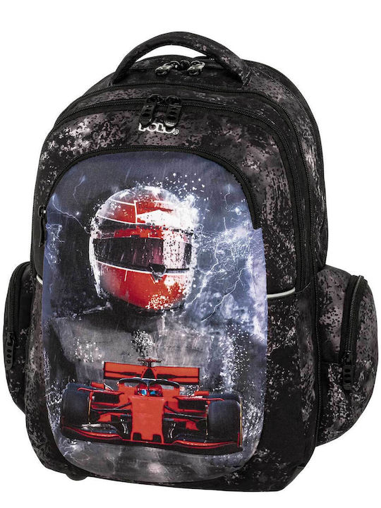 Polo Backpack School Bag Backpack Kindergarten Black 7.5Liters 2025