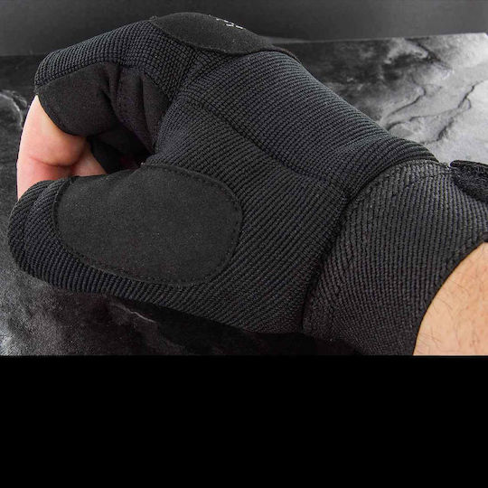Pentagon Duty Mechanic Militärhandschuhe Schwarz geschnitten in Schwarz Farbe