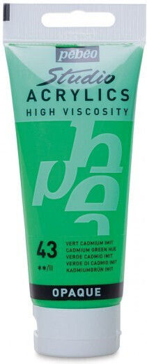 Ακρυλικο Pebeo 250ml Cadmium Green