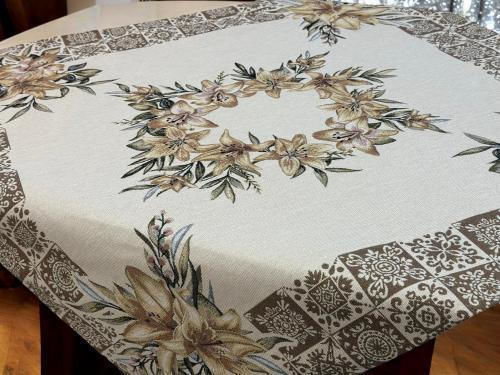 Linea Home Iridanos Δαμάσκο 140x140εκ.