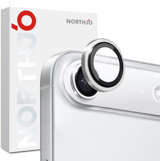 Northjo Camera Protection Tempered Glass Silver for the Apple iPhone Air