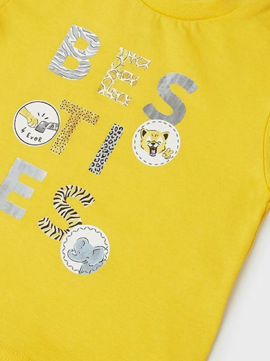 Παιδικό T-shirt Κίτρινο Ecofriends