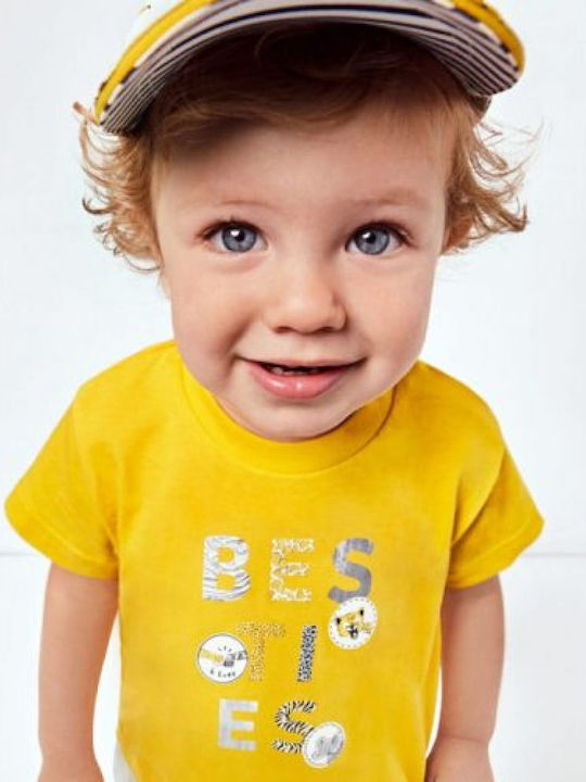 Παιδικό T-shirt Κίτρινο Ecofriends