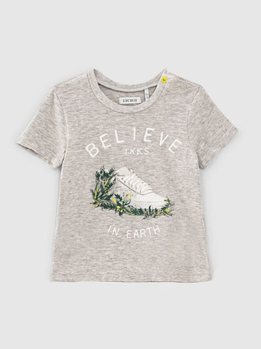 Kinder-T-Shirt Gray
