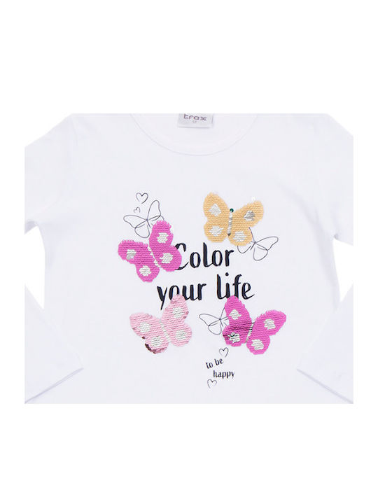 Kids' Shirt Long Sleeve White