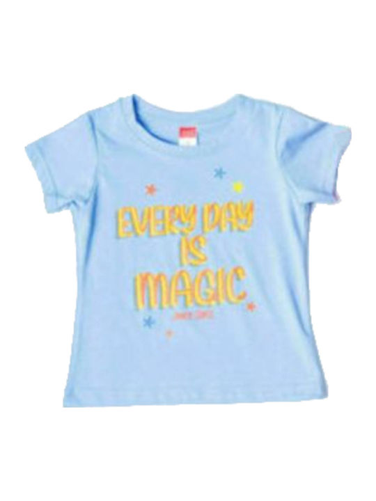 Set of Kids' T-shirts Blue / Pink Summer