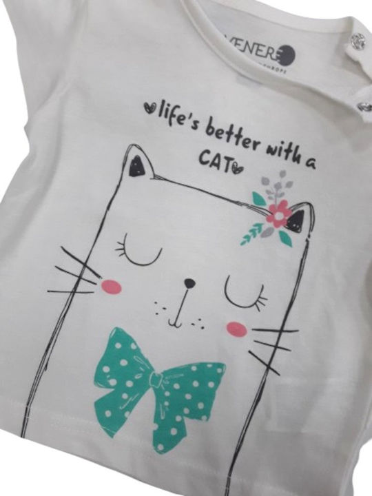 Kids' Shirt Short Sleeve White