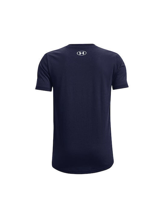 Kids' T-shirt Navy Blue Sportstyle