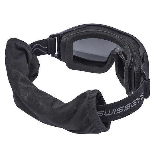 Swiss Eye Shooting Glasses Set of 2 Lenses with Anti-Glare Protection Black
