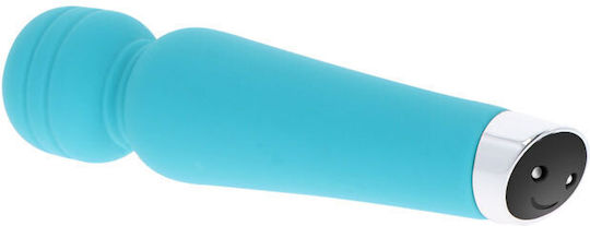 ToyJoy Happiness Push My Limits Mini Δονητής Μασάζ 14.5cm Sky Blue