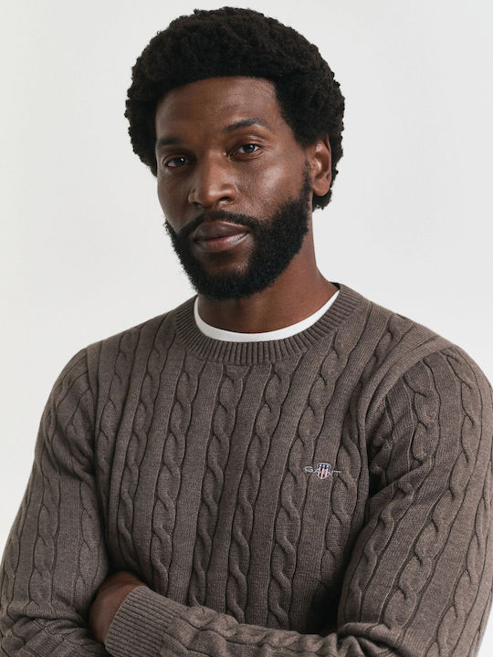 Long Sleeve Dark Brown Sweater