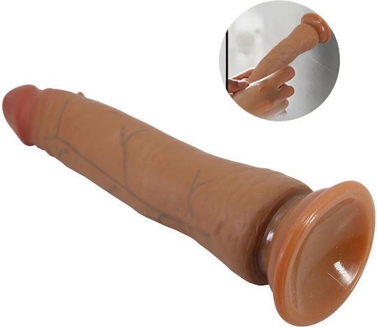 Ρεαλιστικό Dildo με Βεντούζα Flesh 21cm