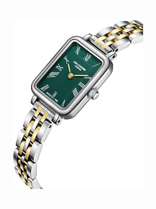 Lee Cooper Women's Watch 10mm Battery with Silver Stainless Steel Bracelet
