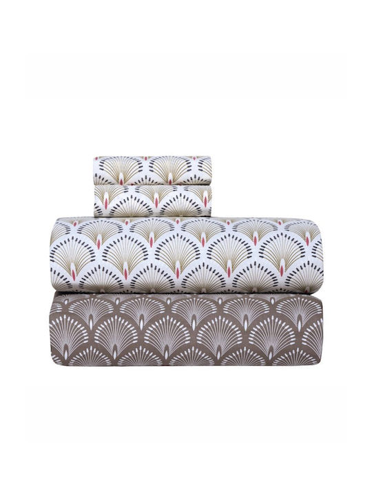 Kentia Sheet Sets Queen 240x270cm. Stylish 26 4pcs