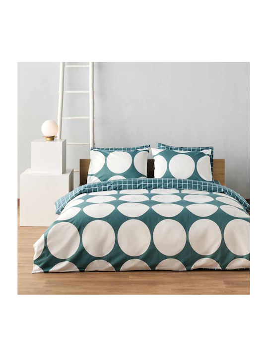 Kentia Duvet Cover Set Cotton Queen with 2 Pillowcases 225x245 Versus Valia 07