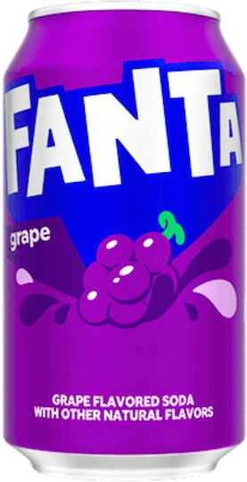Fanta Αναψυκτικό Grape με Ανθρακικό 355ml