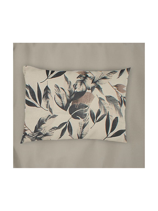 Dimcol Euridice Față de Pernă cu plic de acoperire Ecru-black 50x70cm.