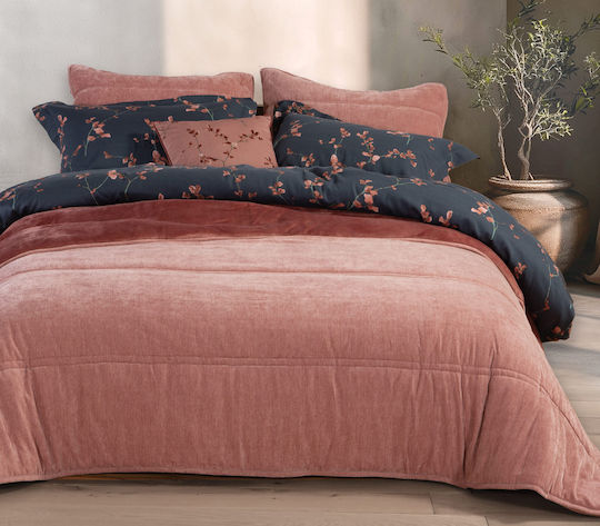 Σετ 2 Διακοσμητικές Μαξιλαροθήκες Vania 52x72 Nef-nef Homeware 64 Rose
