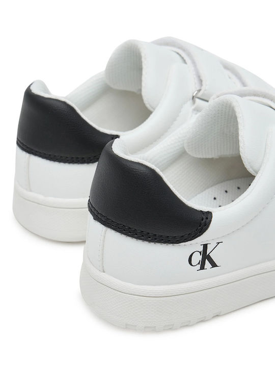 Παιδικά Sneakers με Σκρατς Λευκά