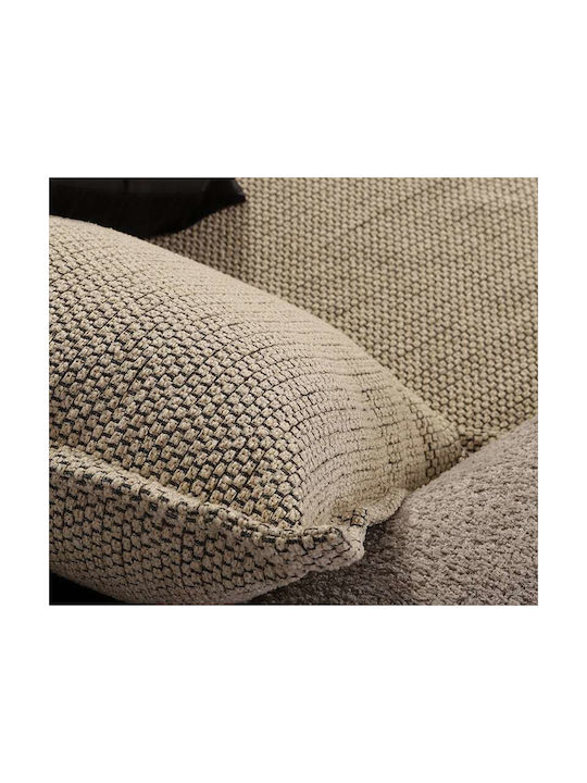 Nef-Nef Homeware Възглавница за диван Home от кадифе Мока 50x50см