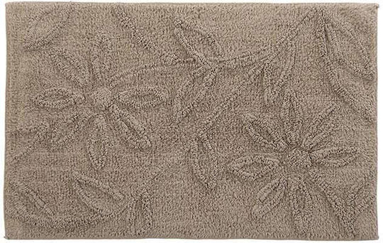 Nef-Nef Homeware Non-Slip Bath Mat Cotton Anthem Smoke Blue 50x80cm