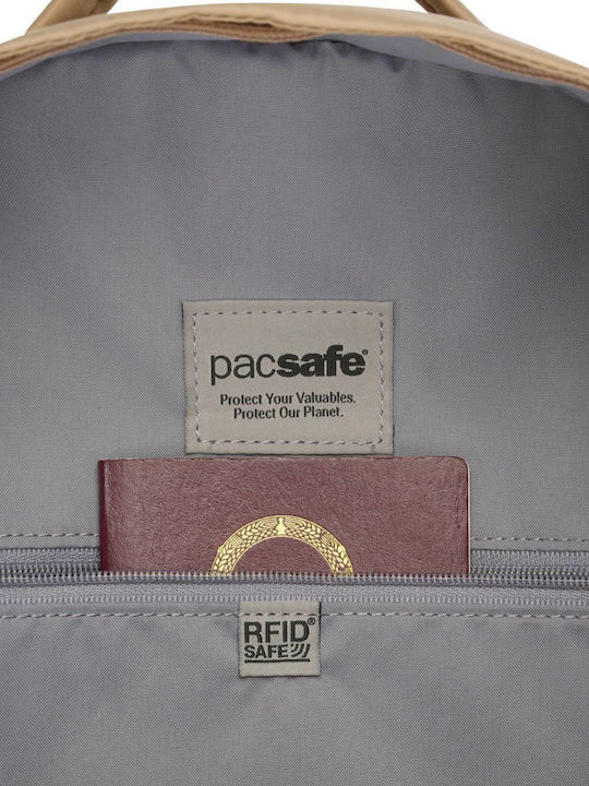 Pacsafe Backpack Αδιάβροχο 10lt Μπεζ
