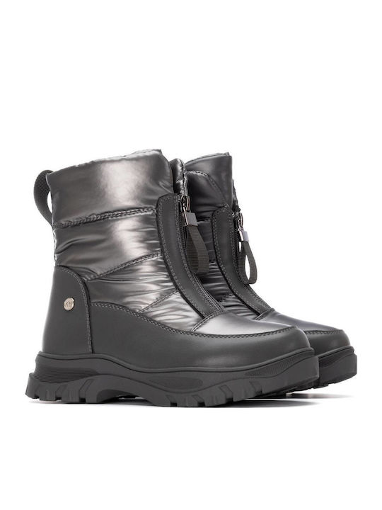 Kinder-Schneestiefeletten mit Reißverschluss Gray