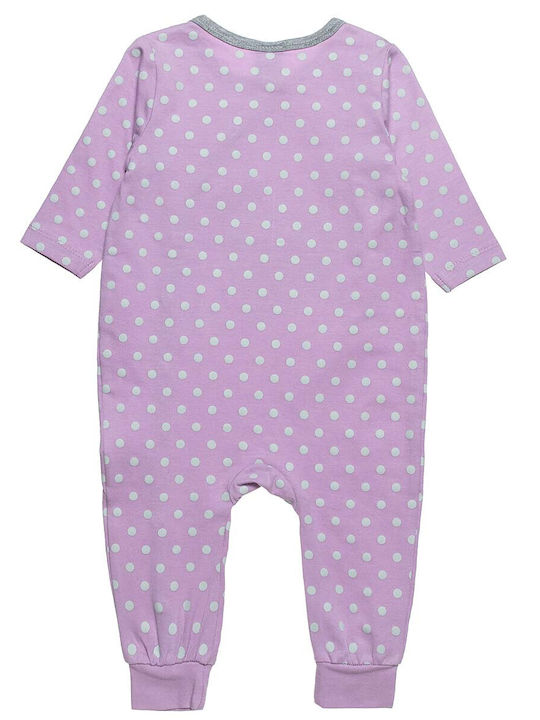 Paul Frank Baby Bodysuit Long-Sleeved Lilac
