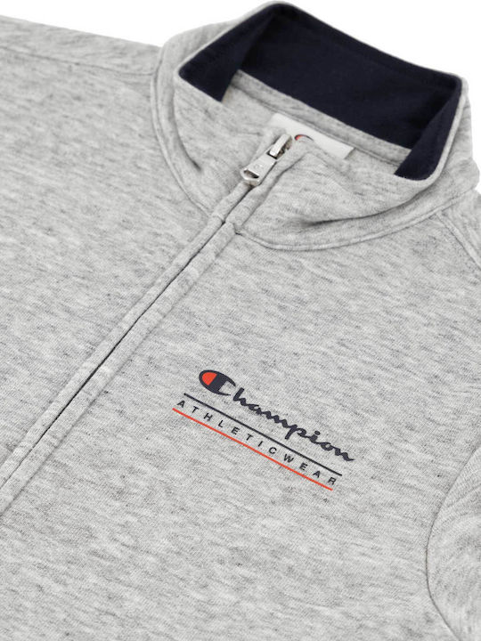 Kids Sweatpants Set With Jacket Grey 2 Pieces