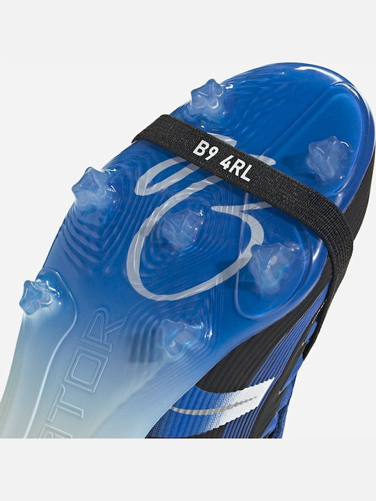 Predator FG Kids Soccer Cleats with Molded Outsole Black