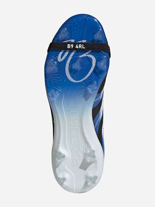 Predator FG Kids Soccer Cleats with Molded Outsole Black