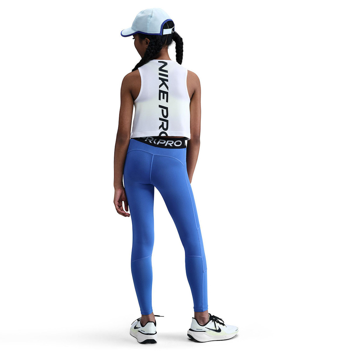 off white nike blue leggings