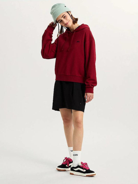 Women's Sweatshirt Hooded Bordeaux