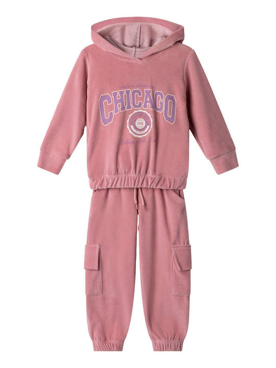 Kinder Trainingsanzüge Mit Bluse Rosa 2 Stück Chicago