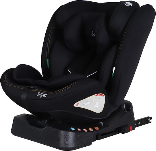 Super Baby Car Seat i-Size with Isofix Black 0-36 kg