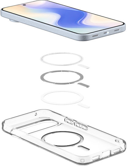 Spigen Ultra Hybrid MagSafe Back Cover Plastic / Silicone 2mm Clear/White (Google Pixel 10 Pro XL)