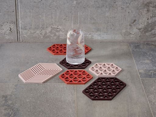 Zone Denmark Σουπλά Σιλικόνης Καφέ 16x14cm Zone Denmark Σουπλά Σιλικόνης Καφέ 16x14cm