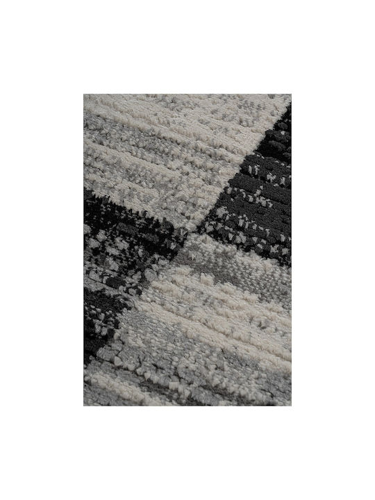 Beauty Home Serena Art 9839 Modern Bedroom Rugs Set Gray 9839-ΣΕΤ 3pcs