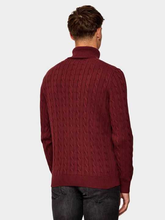 Long Sleeve Sweater Burgundy