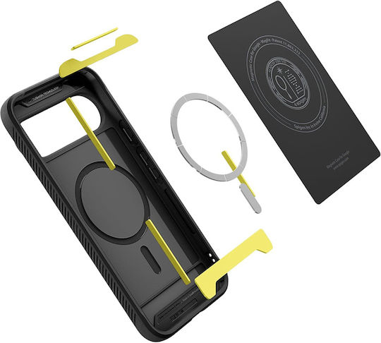 Spigen Rugged Armor MagSafe Back Cover Σιλικόνης Matte Black (Google Pixel 10 Pro XL)