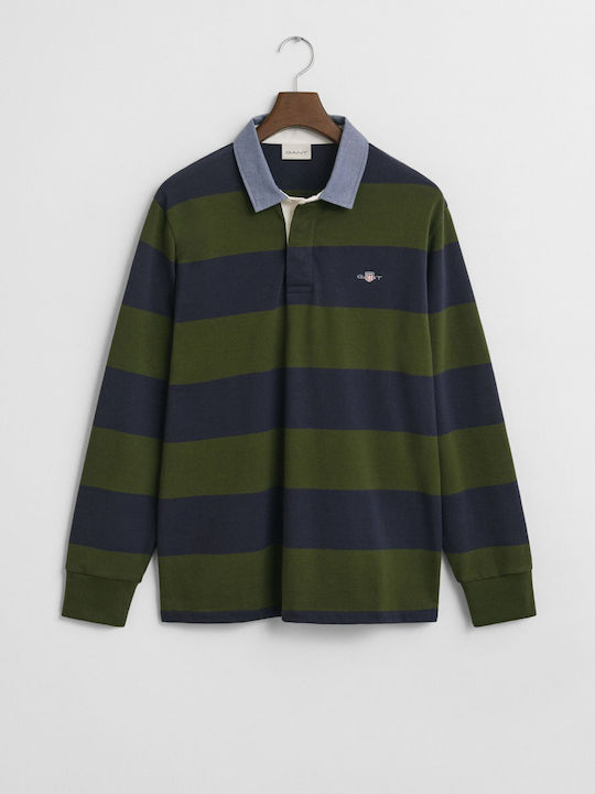 Collar Polo Μπλούζα Κοντομάνικη Green