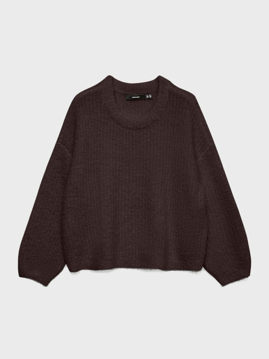 Carmen Damen Pullover Dark Brown