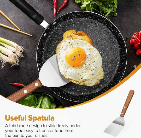 Uncle George Spatula Stainless Steel 18cm