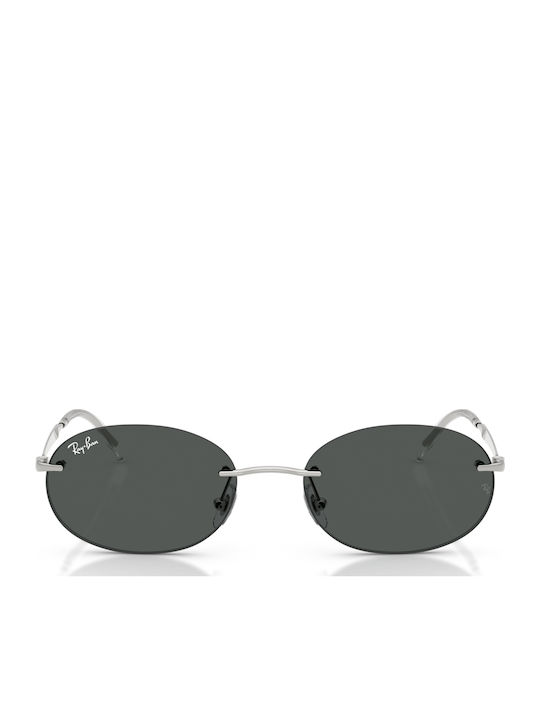 Ray Ban Sunglasses Silver with Metal Frame & Gray Lens Ray Ban Sunglasses Silver with Metal Frame & Gray Lens